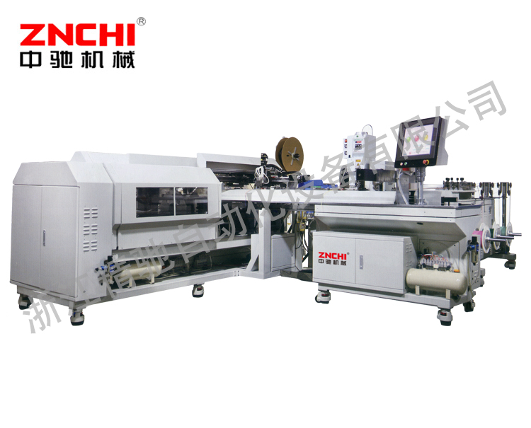 ZC-61219-B全自動切線剝皮單壓單穿塑殼套管機